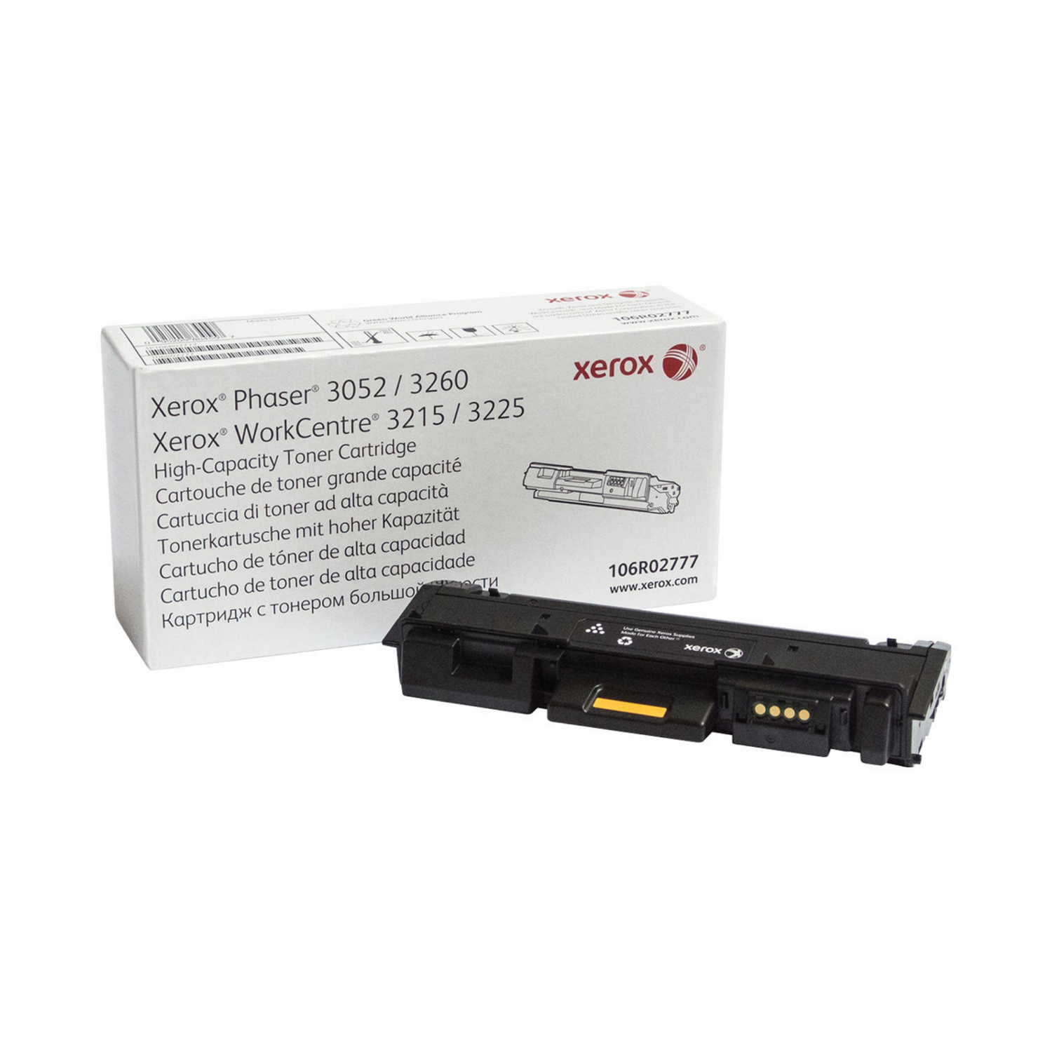 Xerox Phaser 3260/WorkCentre 3225 Noir - Toner d'encre d'origine (106R02775)