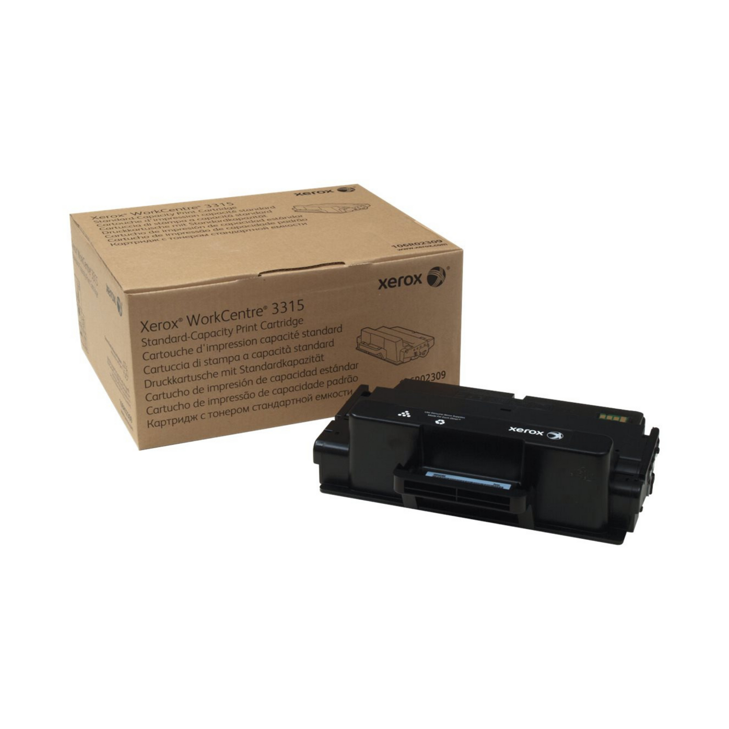 Xerox Phaser 3315/3325 Noir - Toner d'encre d'origine (106R02311)